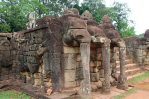 Elefantenterrasse in Angkor