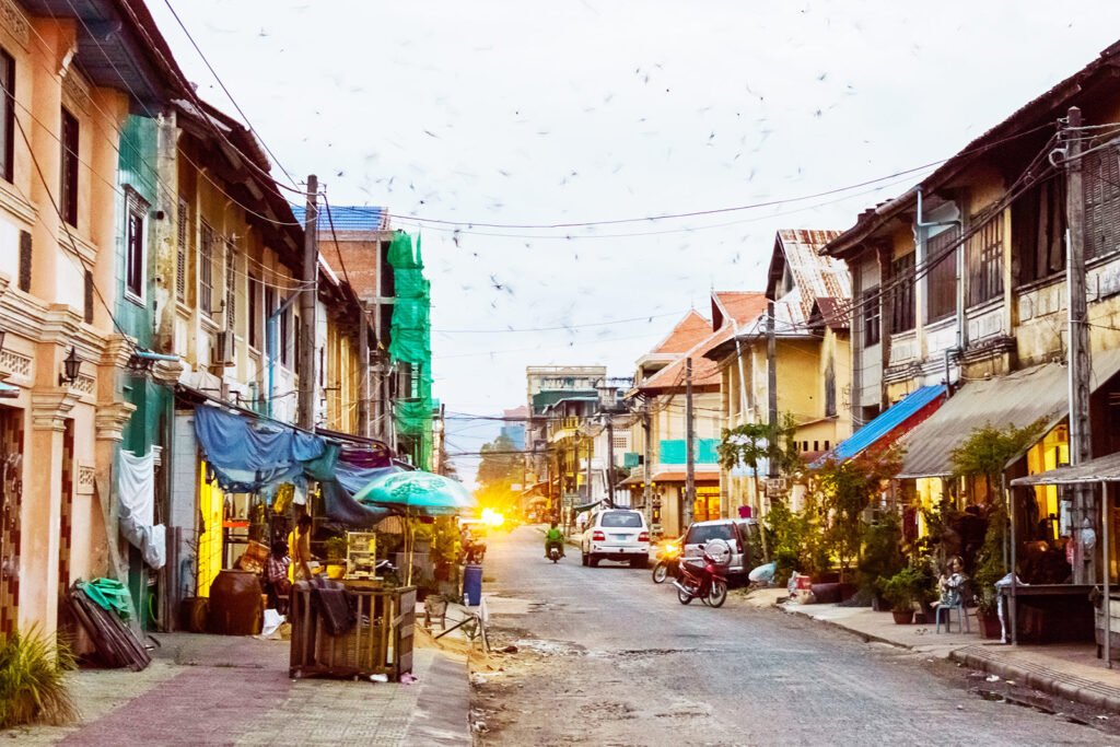 Kampot Altstadt