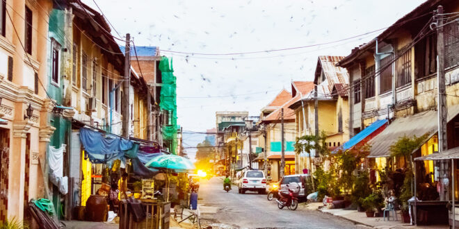 Kampot Altstadt